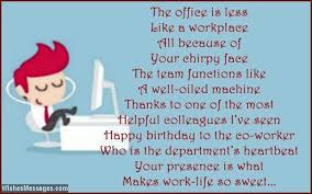 Birthday Wishes for Colleagues: Quotes and Messages ... via Relatably.com