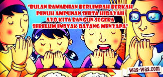 Image result for gambar selamat bersahur