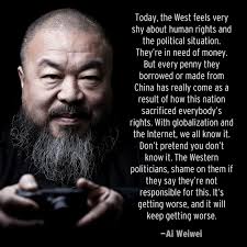 But your mission is no longer ours. Sincerely, The National Geographic Society. by Alan Mairson on May 17, 2012 Leave a Comment - Ai_Weiwei_quote_photo_Beware_of_Images