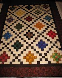 Résultat de recherche d'images pour "scrappy irish chain quilt pattern"