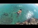 Cliff jumping maui