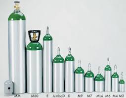 Oxygen Cylinders | Oxygen Tanks | Size M2 to H(K) | Tri-Med,Inc.