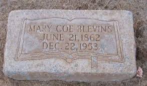 ... George M. 7-Mar-1880 30-Apr-1954 Belvins Mary Coe 21-Jun-1862 22-Dec-1953 ... - BlevinsMaryCoe