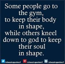 Classic quotes: Some people go to the gym to keep their body in ... via Relatably.com