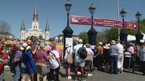 Parking and traffic restrictions for French Quarter Festival 2026