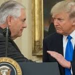 Trump says he has confidence in Tillerson 1