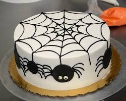 Image of Spider Web Cake