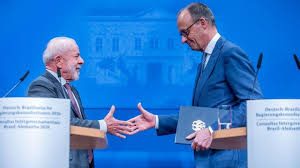 "Noch nie erlebt": Kanzler Merz und Präsident Lula auf Hannover Messe getrennt unterwegs