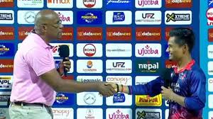 Watch: West Indies great inspires Nepal captain with touching words after T20I upset