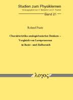 Buchbeschreibung: Roland Paatz : Charakteristika analogiebasierten ... - 944