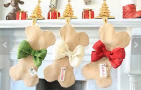 Image result for dog bone christmas stocking