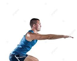 Hombre haciendo sentadillas