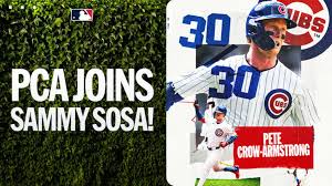 Pete Crow-Armstrong celebrates 30-30 milestone with Cubs