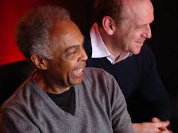 Photo of Gilberto Gil and Emmanuel Gétaz taken by Michèle Laird on 20 April 2013 at the Visions du Réel Festival. The festival, now in its 44th year, ... - gilberto-gil-and-emmanuel-gecc81taz-20-avril-13-e1367920422767