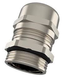 M25x1.5, Emc Cable Gland, Moving Spring, Nickel Plated Brass ...