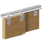 Rail pour porte coulissante placard