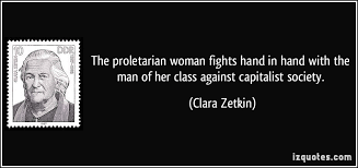 The proletarian woman fights hand in hand with the man of her ... via Relatably.com