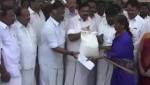 AIADMK symbol relief material Cyclone
