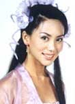 As the fairy Mu Dan, I think Fei Li is even prettier than Xiu Zhen. She is eye-catchy in her purple gown with purple peony flowers in her hair. - eight06