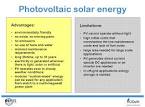 Advantages and disadvantages of solar