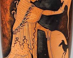 Image of Athena Goddess Iliad classical art