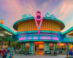 Image of Flo's V8 Cafe in California Adventure Park
