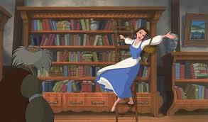 Image result for beauty and the beast library picture