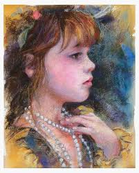 Debra Jones Art - Golden Girl by Debra Jones - golden-girl-debra-jones