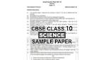 CBSE Class Science Board Exam