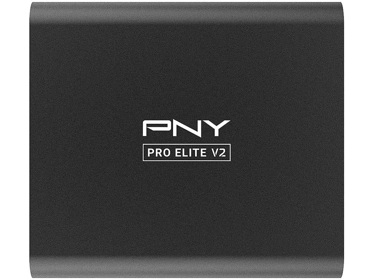 PNY Pro Elite V2 1TB USB 3.2 Gen 2x1 Type-C Portable SSD