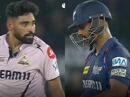 Watch: GT Pacer Mohammed Siraj Sledges Nicholas Pooran, LSG Star’s Reaction Leaves Crowd Buzzing