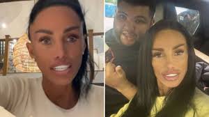 Katie Price hits back at trolls who criticise son Harvey for 'being topless'