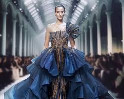 Image of Avantgarde Fashion couture winter fashion 2024