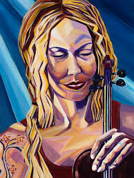 The Violinist Painting by Barbara Ferrier - The Violinist Fine Art Prints ... - the-violinist-barbara-ferrier