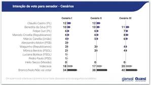Cinco pré-candidatos empatam por vagas ao Senado no RJ