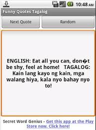 Funny Quotes Tagalog APK Download - Free Entertainment app for ... via Relatably.com