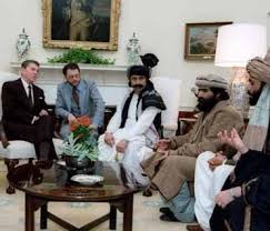 Image result for reagan meets taliban