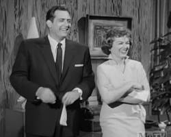 Perry Mason 1957 TV series Raymond Burr as Perry Mason Barbara Hale as Della Street William Hopper as Paul Drake courtroom scenes black and white television stills CBS show, AI generated