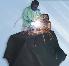 Weld Blankets to Protect Surfaces From Sparks by AKON Curtain