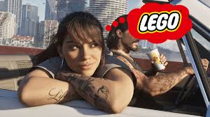 این ماکت لگویی جذاب از بازی GTA ۶ را ببینید