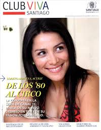 Entrevista de portada a Loreto Aravena publicada en Revista Viva Santiago . - vivasantiagoportada