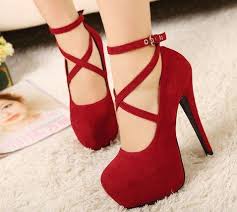 نتيجة بحث الصور عن احذية كعب عالي باللون الابيض