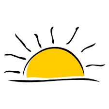 Image result for sunrise clipart