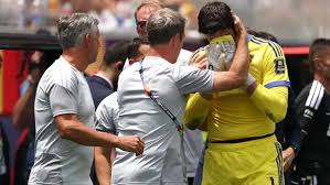 Thibaut Courtois Lesion
