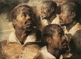 Peter Paul Rubens Four Studies of the Head of a Negro - Peter%2520Paul%2520Rubens-633543