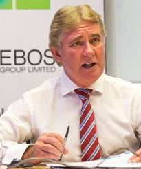 CHANGING TIMES: Ebos Group&#39;s purchase is detailed at a briefing by Mark Waller, managing director. - 8733593