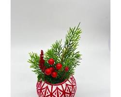 Kuru yılbaşı &ccedil;i&ccedil;ekleri resmi