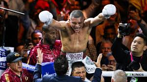 Pitbull Cruz acaba con el caos y noquea a Néstor Bravo