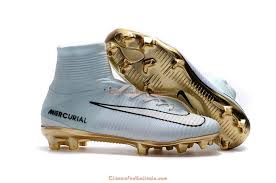 Wholesale Nike Mercurial Cr7 White Gold