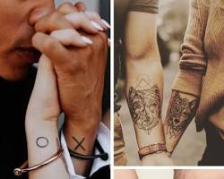 Image de Tatouage en couple symbole